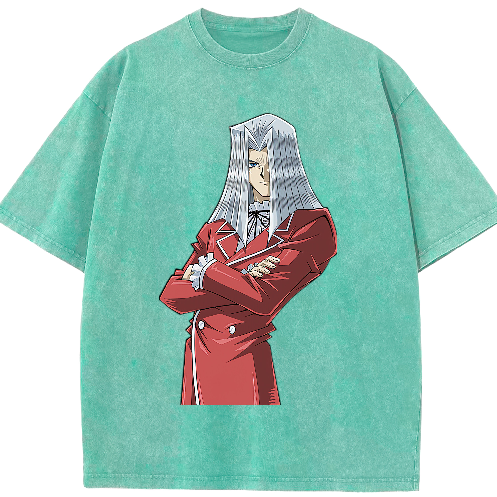（画像用） 遊☆戯☆王 Yu-Gi-Oh! 綿100% ヴィンテージ風 半袖Tシャツ（フロントプリント）
